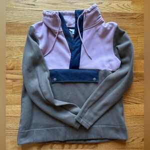 LL Bean zip sweat shirt